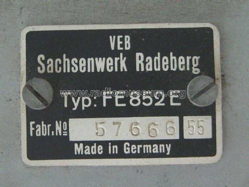 Rembrandt FE852E; Sachsenwerk Radeberg (ID = 892290) Televisore