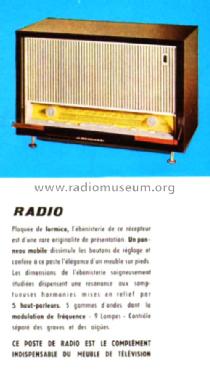 Alsacienne 5829; SACM S.A.C.M., (ID = 2541182) Radio