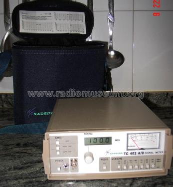 Medidor de campo - Field strength signal meter TC-402 A/D; Sadelta; Montmeló (ID = 1111720) Equipment