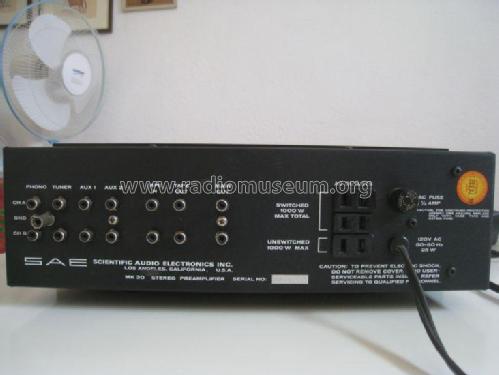 Solid State Stereo Preamplifier Mark XXX MK-30; Scientific Audio (ID = 1847524) Ampl/Mixer