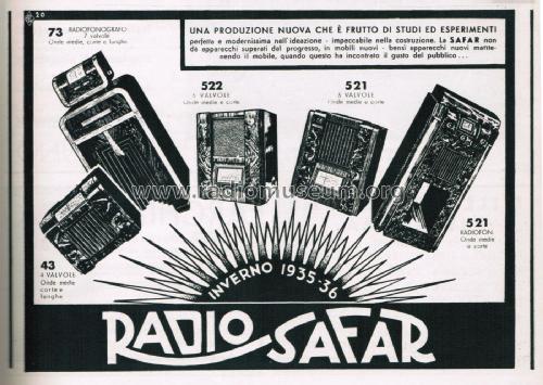 43; SAFAR Società (ID = 2608235) Radio