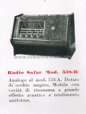 538B; SAFAR Società (ID = 2655419) Radio
