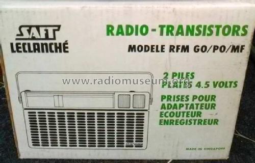 Radio-Transistors RFM; Saft-Leclanché, (ID = 2183450) Radio