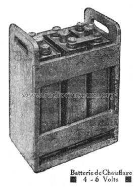 Batterie de Chauffage 4 ou 6 volts ; Saft, Soc. des (ID = 1886632) Fuente-Al