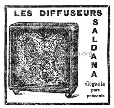 Haut-parleur Diffuseur R; Saldana, Éts. F.; (ID = 1856656) Speaker-P