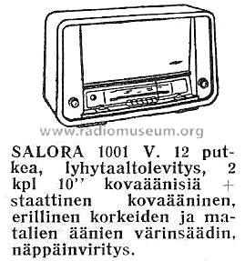 1001V; Salora; Salo (ID = 1142402) Radio