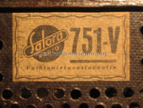 751-V; Salora; Salo (ID = 304623) Radio