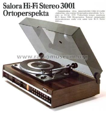 Hi-Fi Stereo 3001 Ortoperspekta ; Salora; Salo (ID = 2654375) Radio