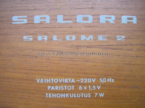 Salome 2 ; Salora; Salo (ID = 1976224) Radio
