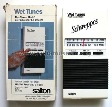 Wet Tunes 'The Shower Radio' WT-1; Salton Inc.; Mount (ID = 2899810) Radio