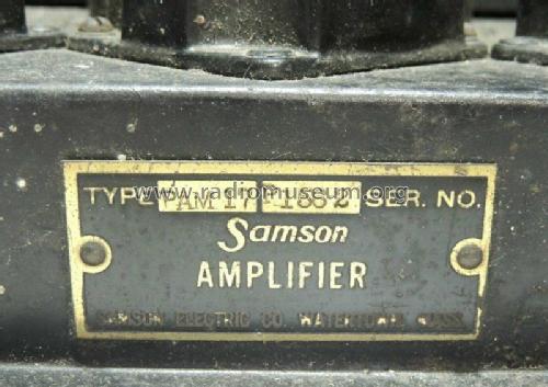 PAM-17 ; Samson Electric Co., (ID = 2823247) Ampl/Mixer