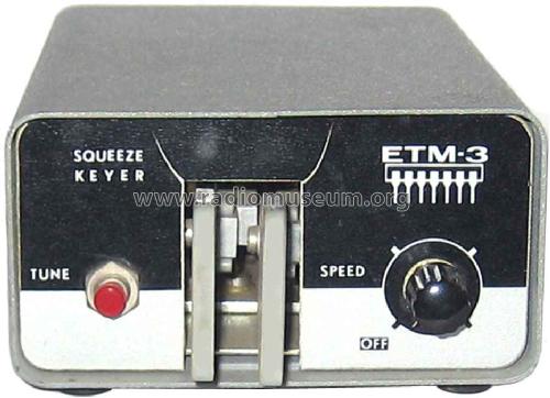 Squeeze Keyer ETM-3C; Samson, Margot; (ID = 814594) Morse+TTY