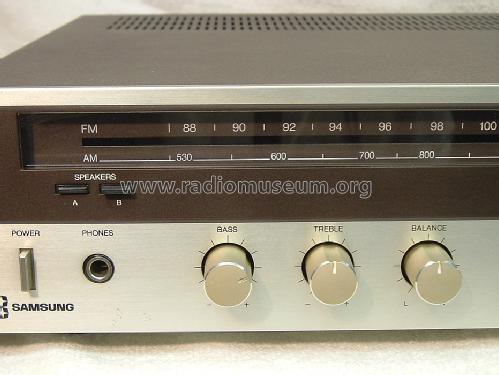 AM/FM Stereo Receiver SS-3370; Samsung Co.; Daegu (ID = 1180714) Radio