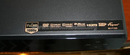 Blu-Ray Disc Player BD-P1500; Samsung Co.; Daegu (ID = 1244888) Reg-Riprod