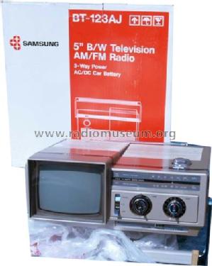 5'B/W TV AM/FM 2Band Radio BT-123AJ; Samsung Co.; Daegu (ID = 679467) TV-Radio