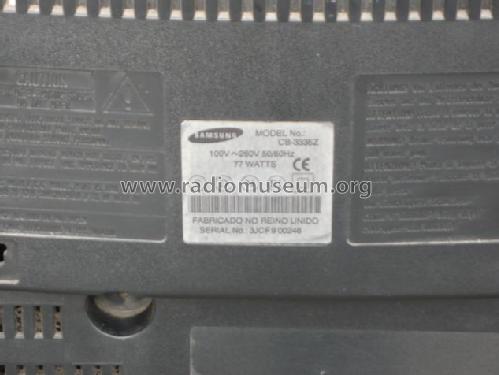 CB-3335Z; Samsung Co.; Daegu (ID = 1617517) Television