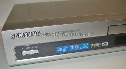 DVD / VCD / CD Player DVD-E235 XEL; Samsung Co.; Daegu (ID = 2878684) Sonido-V
