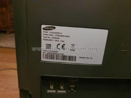 LCD TV LE32D400E1W; Samsung Co.; Daegu (ID = 3061790) Televisore