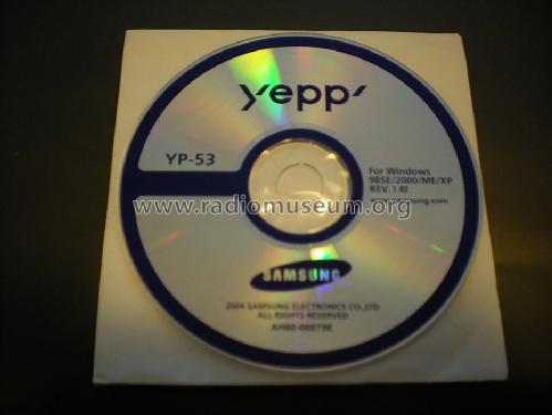 Yepp YP-53; Samsung Co.; Daegu (ID = 1674218) R-Player