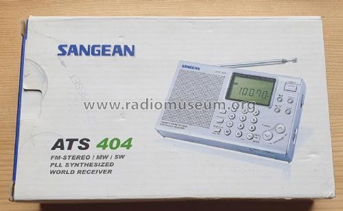 ATS-404; Sangean; Chung Ho (ID = 3125691) Radio