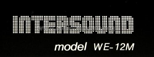 WE 12 ; Intersound brand (ID = 1414039) Radio