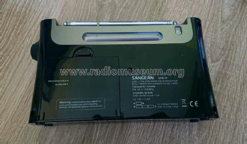 DAB+ / FM RDS Portable Receiver Digital Radio DPR-17; Sangean; Chung Ho (ID = 2564343) Radio