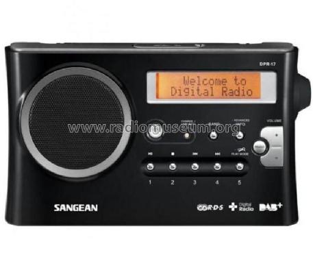 DAB+ / FM RDS Portable Receiver Digital Radio DPR-17; Sangean; Chung Ho (ID = 2562987) Radio