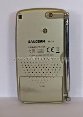 FM/AM Portable Radio SR-25; Sangean; Chung Ho (ID = 2320514) Radio