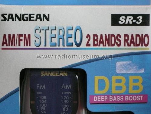 SR 3; Sangean; Chung Ho (ID = 1670390) Radio