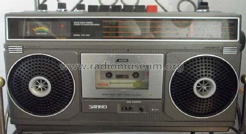 Solid State Stereo Cassette Radio Recorder TCR-604H; Sankei Mfg. Co., Ltd (ID = 1719388) Radio