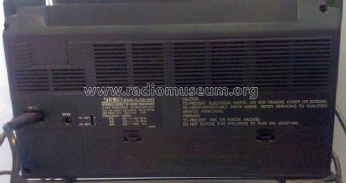 Solid State Stereo Cassette Radio Recorder TCR-604H; Sankei Mfg. Co., Ltd (ID = 1719389) Radio