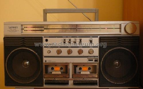 Stereo Double Cassette Radio Recorder TCR-S90II; Sankei Mfg. Co., Ltd (ID = 1518526) Radio