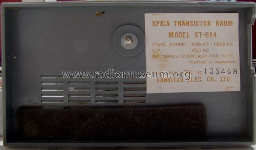 Spica ST-614; Sanritsu Electric Co (ID = 450185) Radio
