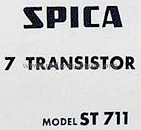 Spica ST-711; Sanritsu Electric Co (ID = 654996) Radio