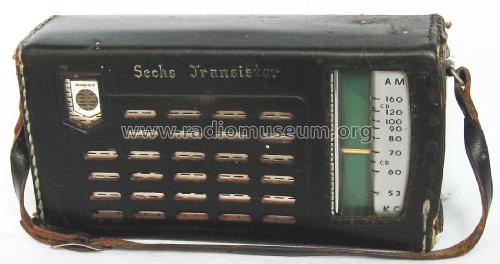 KNIPS Super Six Transistor Radio ; Sanritsu Electric Co (ID = 2744666) Radio