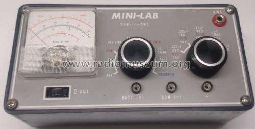 Mini-Lab Ten-in-one SE-400; Sansei Electronics (ID = 2587354) Equipment