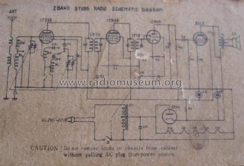 2 Band 5 Tube Radio ; Sanshin Electric Co. (ID = 783233) Radio