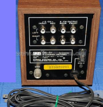 4-Channel Decoder QS-01; Sansui Electric Co., (ID = 1600627) Divers