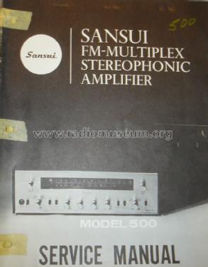 500EA; Sansui Electric Co., (ID = 1608303) Radio