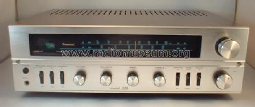 AM/FM Multiplex Stereo Tuner Amplifier 250; Sansui Electric Co., (ID = 1606178) Radio