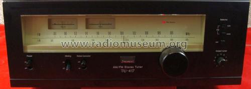 AM/FM Stereo Tuner TU-417; Sansui Electric Co., (ID = 2030614) Radio