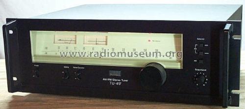 AM/FM Stereo Tuner TU-417; Sansui Electric Co., (ID = 2030615) Radio