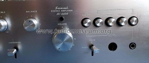 AU4400; Sansui Electric Co., (ID = 1871586) Ampl/Mixer