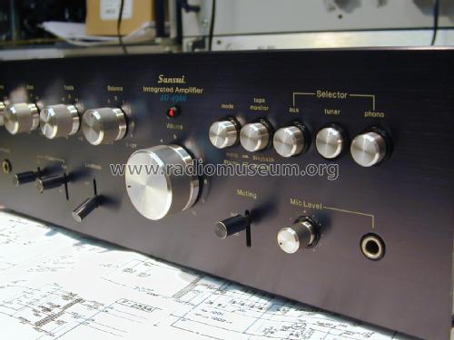 AU4900; Sansui Electric Co., (ID = 2479095) Ampl/Mixer
