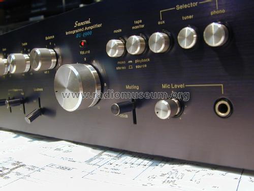 AU4900; Sansui Electric Co., (ID = 2479097) Ampl/Mixer
