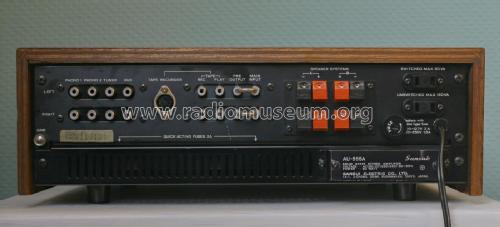 Solid State Stereo Amplifier AU-555A; Sansui Electric Co., (ID = 3118010) Ampl/Mixer