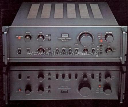 Integrated Amplifier AU-717; Sansui Electric Co., (ID = 566553) Ampl/Mixer