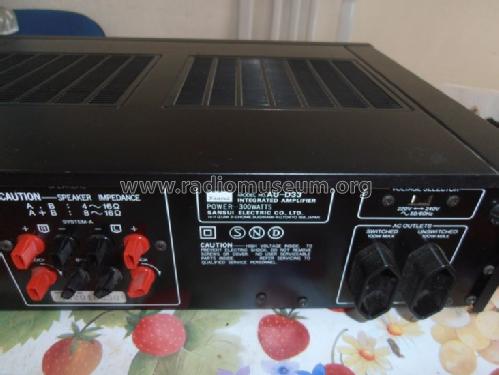 Integrated Amplifier AU-D33; Sansui Electric Co., (ID = 1653650) Ampl/Mixer