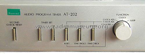 Audio Program Timer AT-202; Sansui Electric Co., (ID = 1546749) Misc