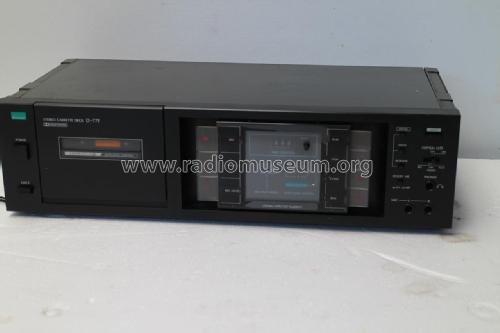 Stereo Cassette Deck D-77F; Sansui Electric Co., (ID = 1844850) R-Player